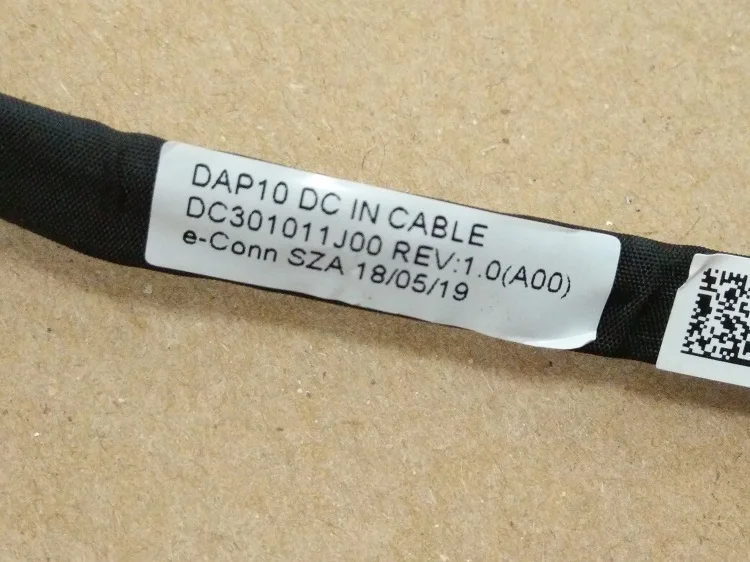 (1-10 Pcs) New DC Power Jack With Cable For Dell Precision 7530 M7530 DAP10 DC301011J00 0PXXFG P/n: | Компьютеры и офис