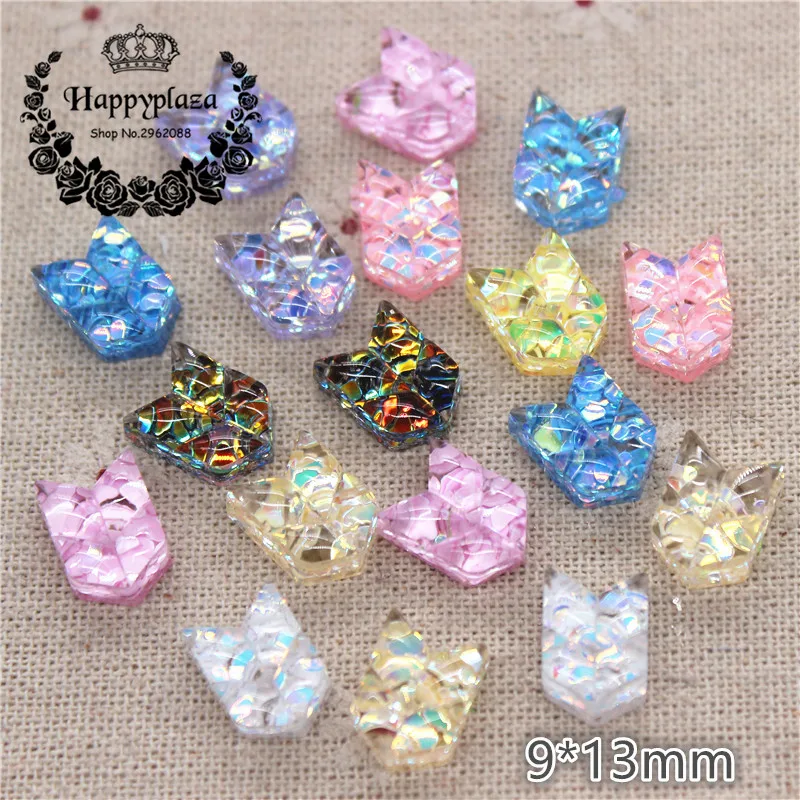 Новинка 50 шт. маленькие разноцветные блестящие полимерные