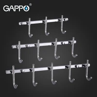 gappo bathroom tower hooks coat hooks for wall zircalloy rack hooks for bathroom towels ganchos de ropa ahorro de espacio