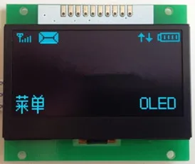 2 4 дюйма 10PIN синий OLED SSD1309 привод IC128 * 64 SPI интерфейс 3 V|oled blue|oled spioled 2.4 |