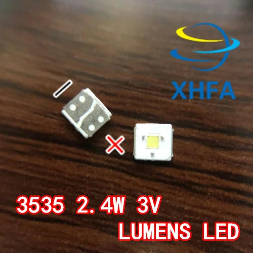 700 шт. Световой поток (полиуретан) с откидной крышкой чип светодиодный 2 4 Вт 3В 3535