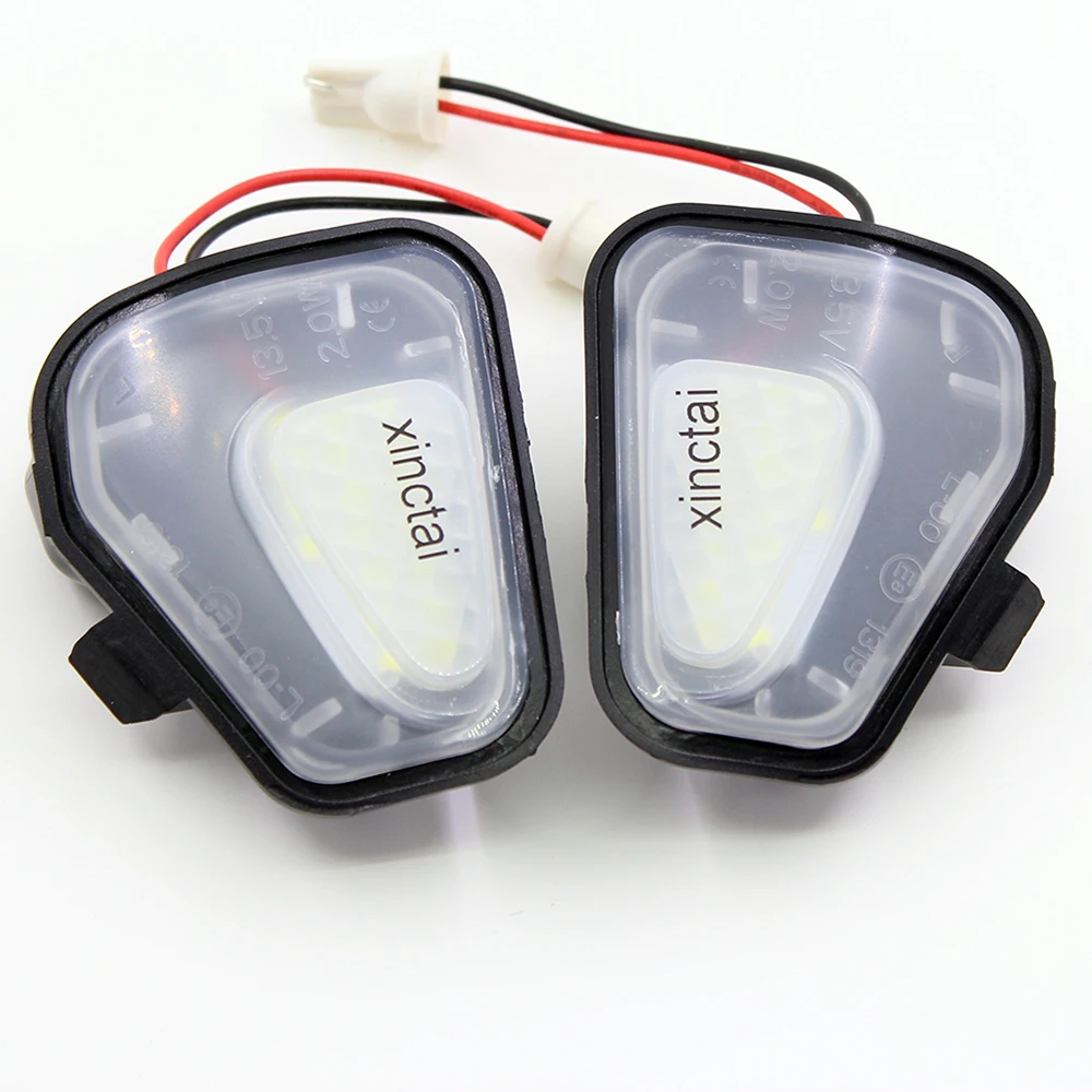 2 шт. светодиодных фонарей зеркала No Error под лампой для Vw Volkswagen EOS Passat B7 CC Scirocco Jetta.