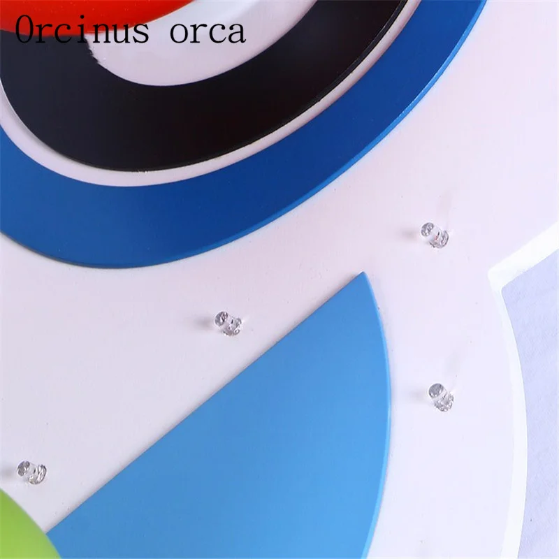 Мультяшный автомобиль светодиодный потолочный светильник для детской комнаты