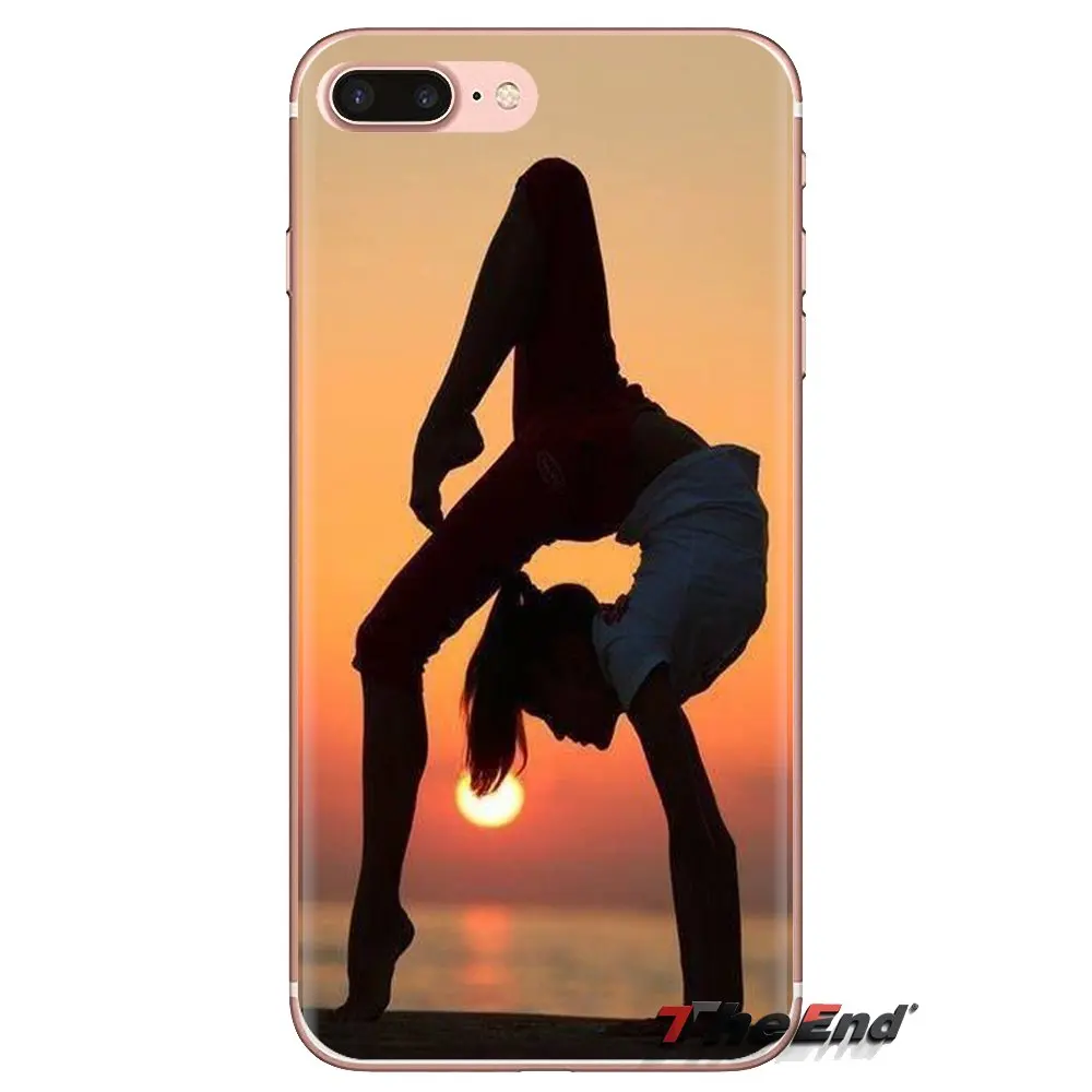 Rhythmic Gymnastics balance beam Transparent TPU Skin Case For iPod Touch Apple iPhone 4 4S 5 5S SE 5C 6 6S 7 8 X XR XS Plus MAX |