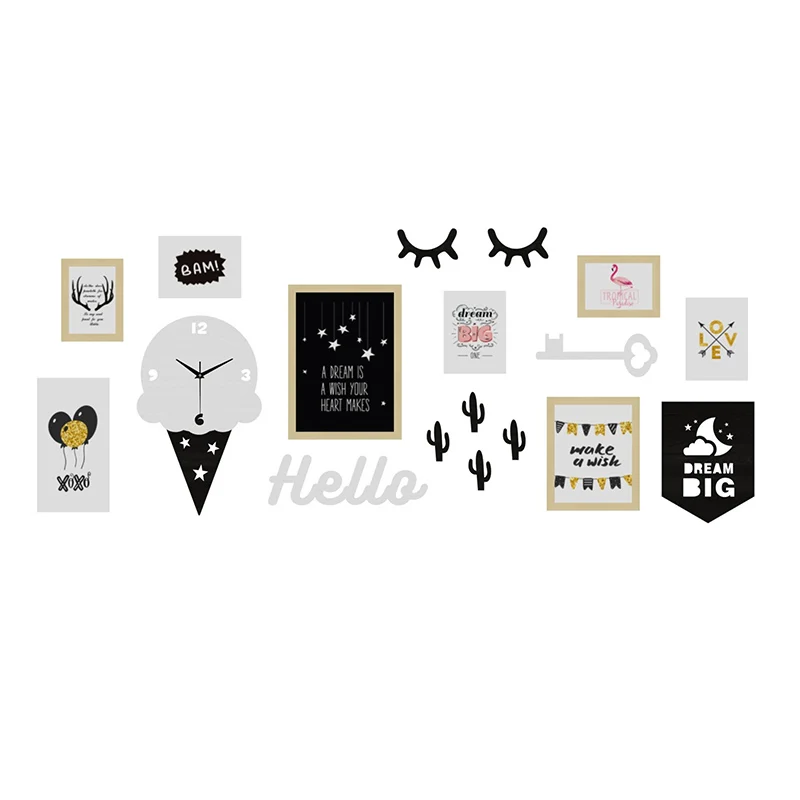 Сказочная настенная фоторамка колокольчик набор Детская декоративная картина