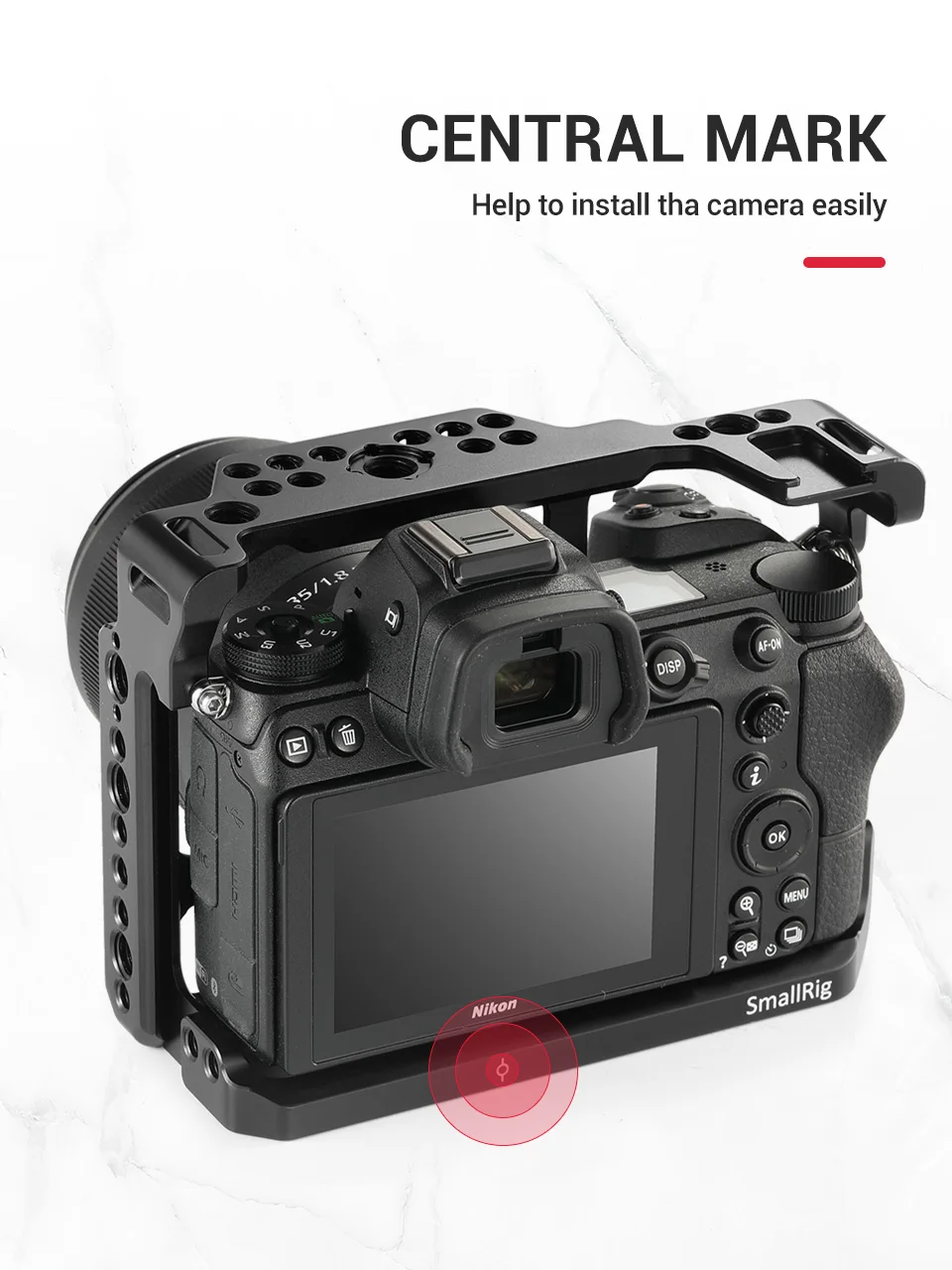 Клетка для камеры SmallRig Z6 для Nikon Z6/для камеры Nikon Z7 W/Arri Locaing Holes башмак fr монитор микрофон прикрепить 2243