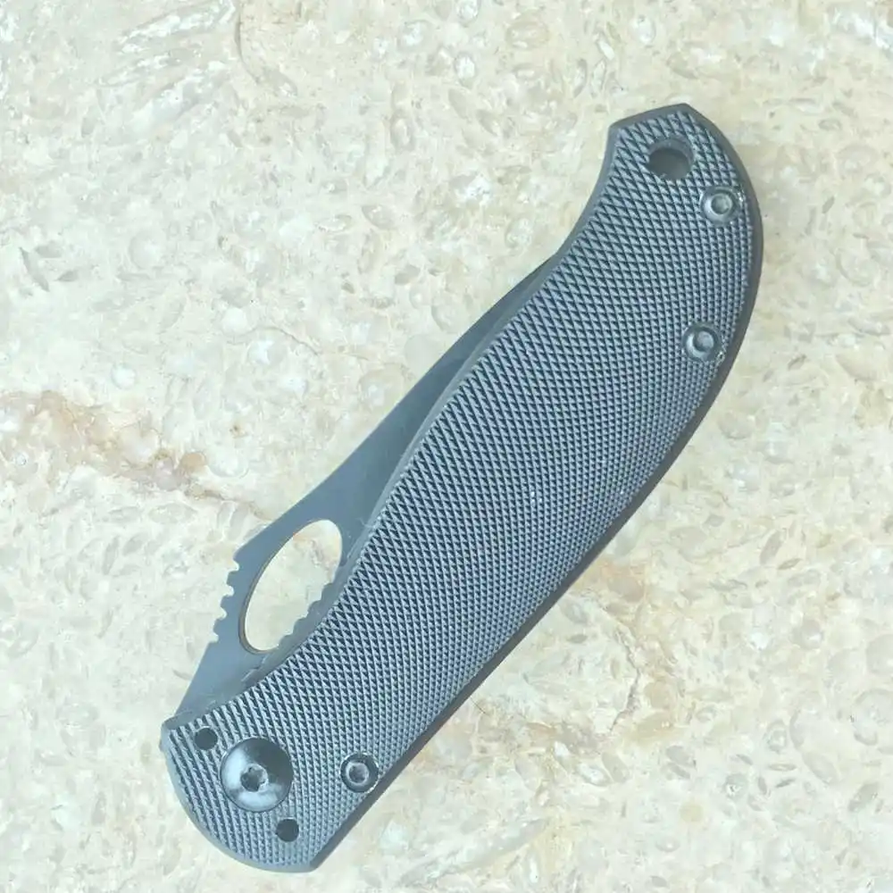 Открытый резак Черный Стальной Складной нож Тактический охотничий выживания EDC