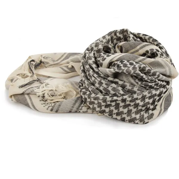 Топ 100% хлопок зимний военный армейский снайперская завеса шарф Мусульманский