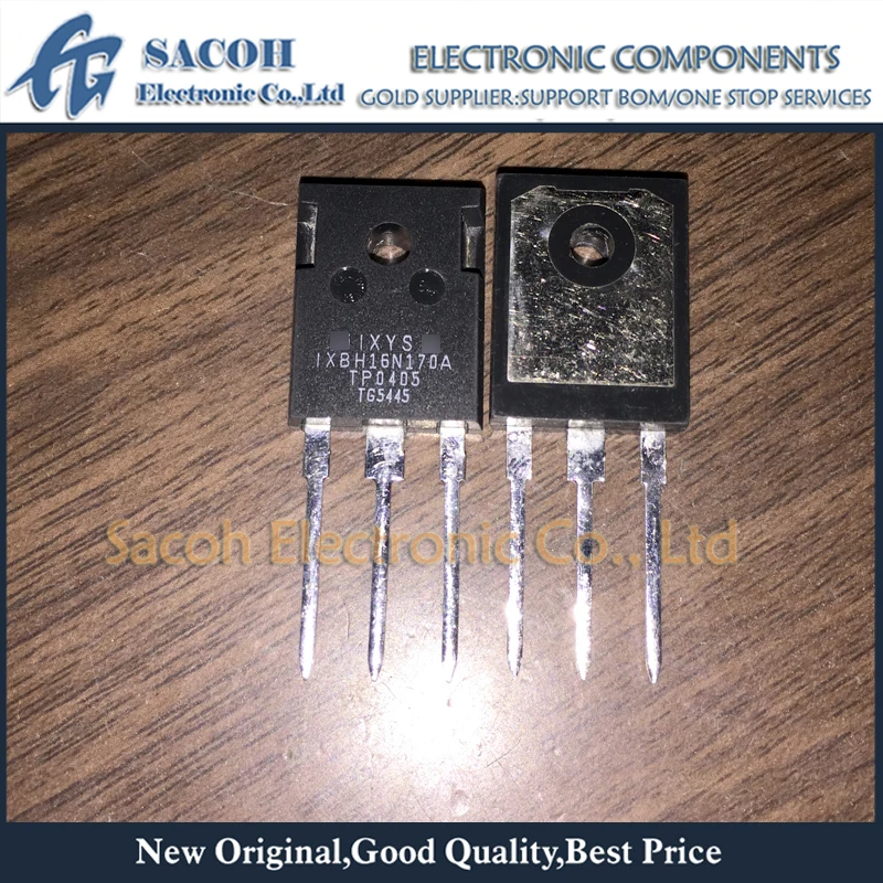 

New original 5PCS/Lot IXBH16N170A IXBH16N170 or IXGH16N170A IXGH16N170 16N170 TO-247 16A 1700V High Voltage IGBT