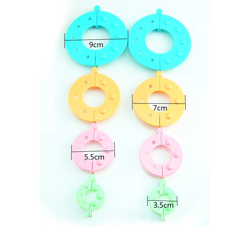 8 шт. 4 размера шерстяными помпончиками на чайник вязаный инструменты пряжа