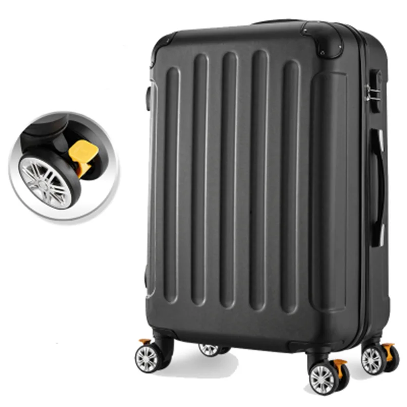 suitcase Чемодан на колёсиках, 26 дюймов, Женский дорожный костюм, чехол на колесиках, чехол на колесиках, сумка для путешествий, 20 дюймов, сумка для багажа - Цвет: suitcase