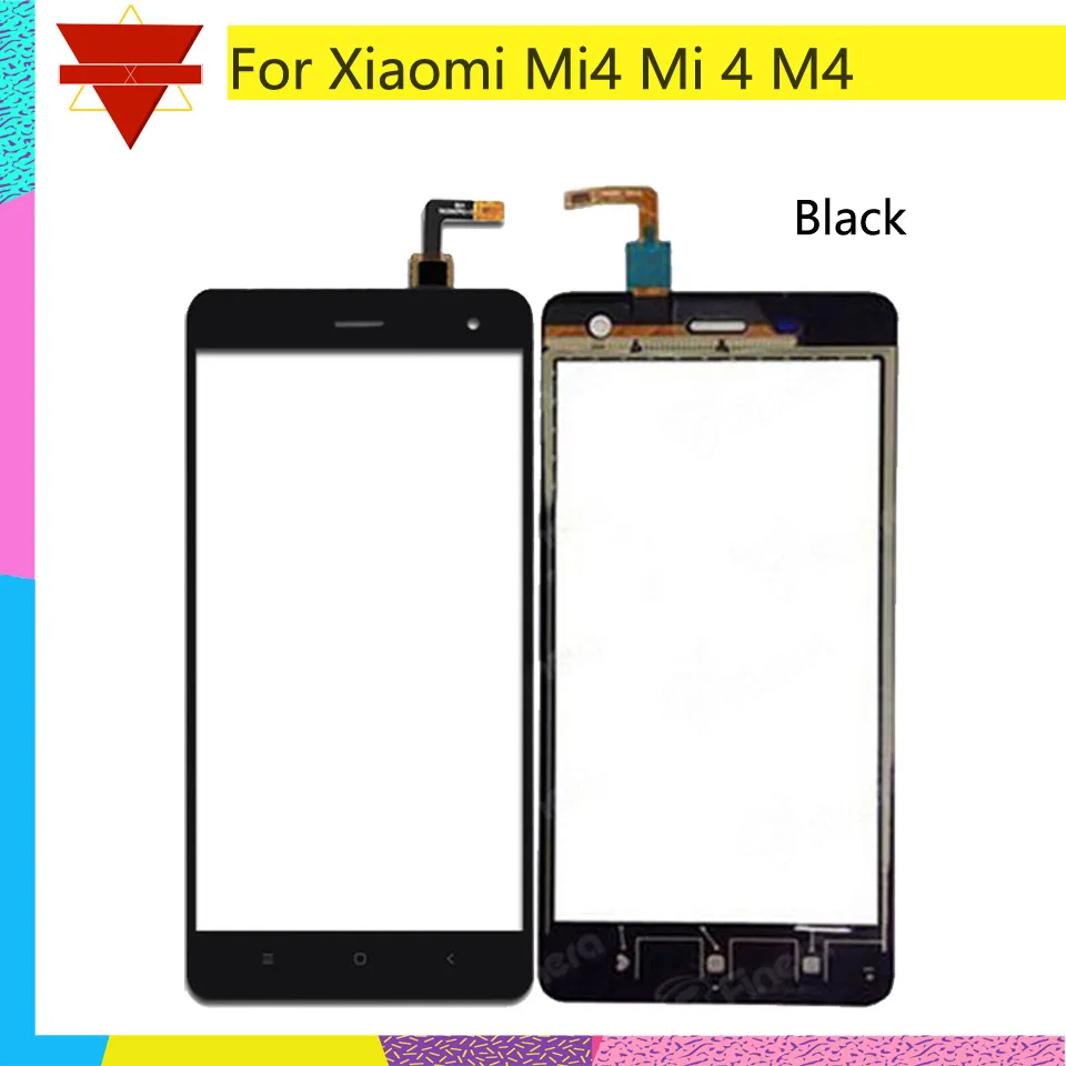 10 шт  Лот Оригинал mi 4 Передняя панель 5 0 &quotдля Xiao M4 сенсорный экран ЖК дисплей