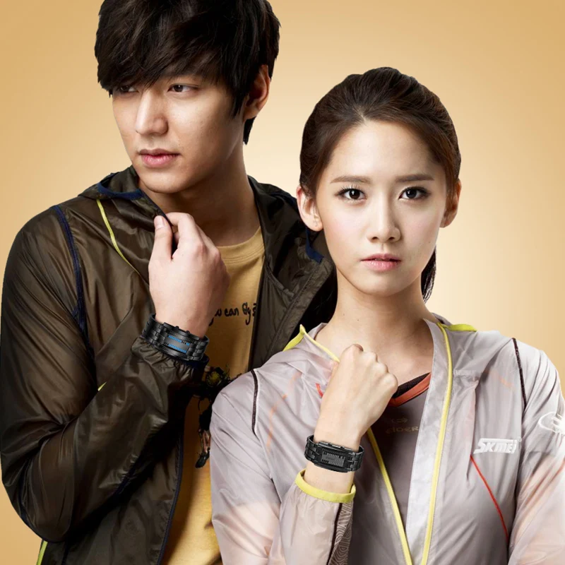 Часы наручные SKMEI Мужские Цифровые спортивные ударопрочные со светодиодный ным