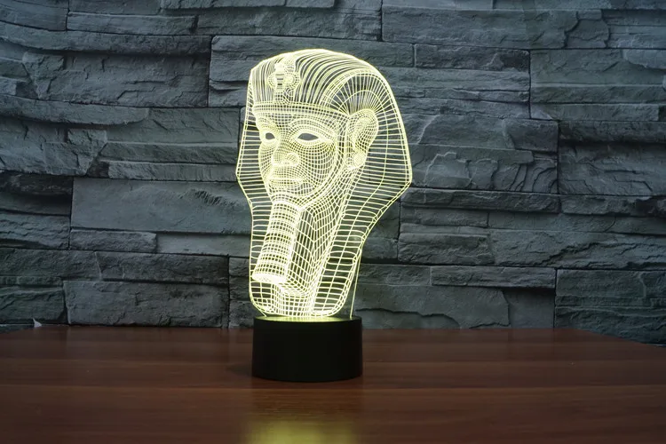 Бесплатная доставка RC игрушки 3D Египет Сфинкс Фараон BulbNight огни сенсорный пульт