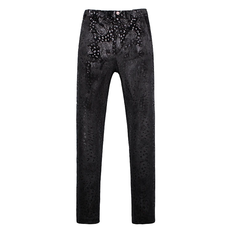 Новинка Мужские костюмы (пиджак + жилет брюки) высококачественный смокинг