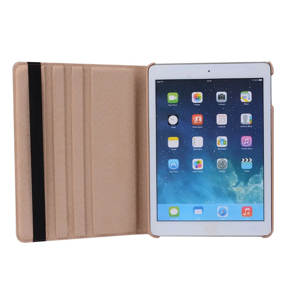 Для iPad 9,7 дюймов / для iPad 5/6 360 Вращающийся чехол для Apple iPad Air 1 2 Пробуждение сна крышка с смарт-подставкой Держатель