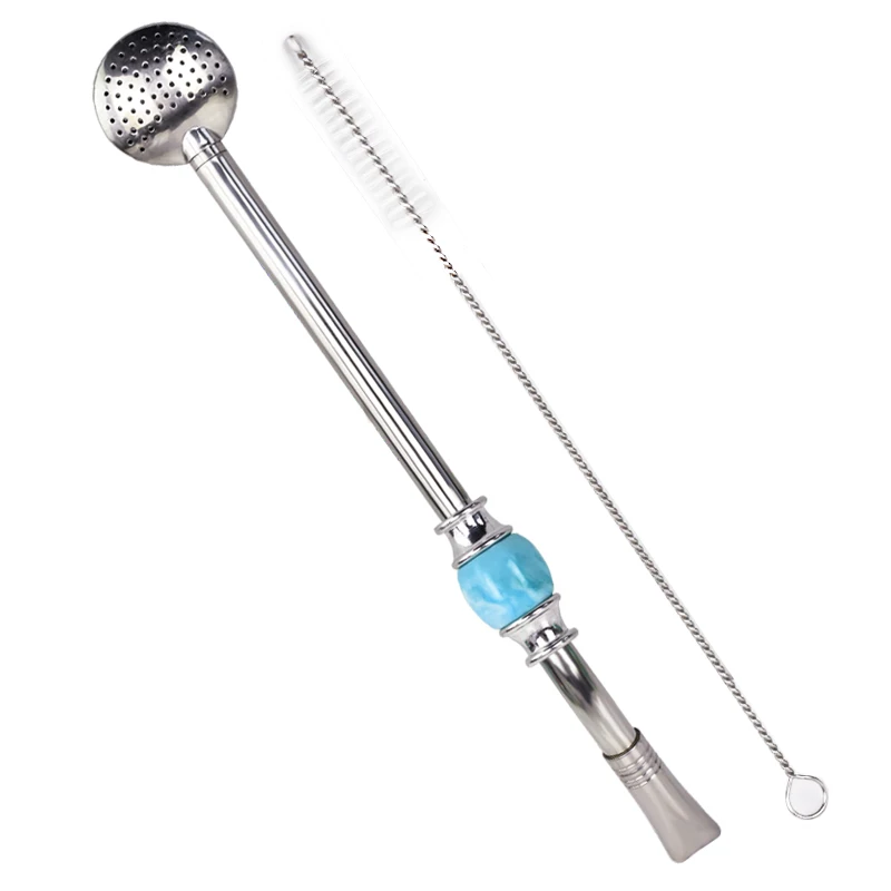 Соломинки из нержавеющей стали Yerba Mate бомбилья тыквы для чая многоразовые