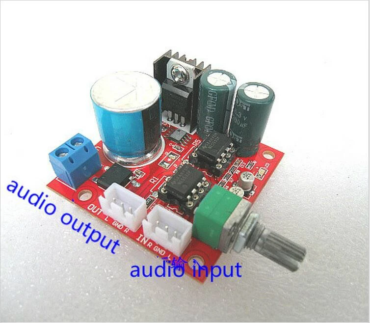 Двойная NE5532 OP AMP Hi Fi предусилитель платы Усилитель сигнала базы на музыкальной