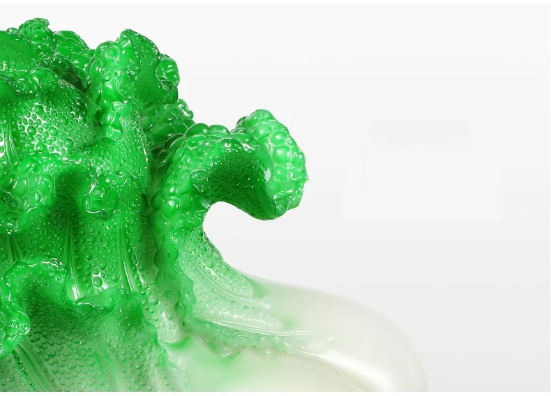 Украшение Нефритовая капуста для гостиной телевизора винного шкафа входное