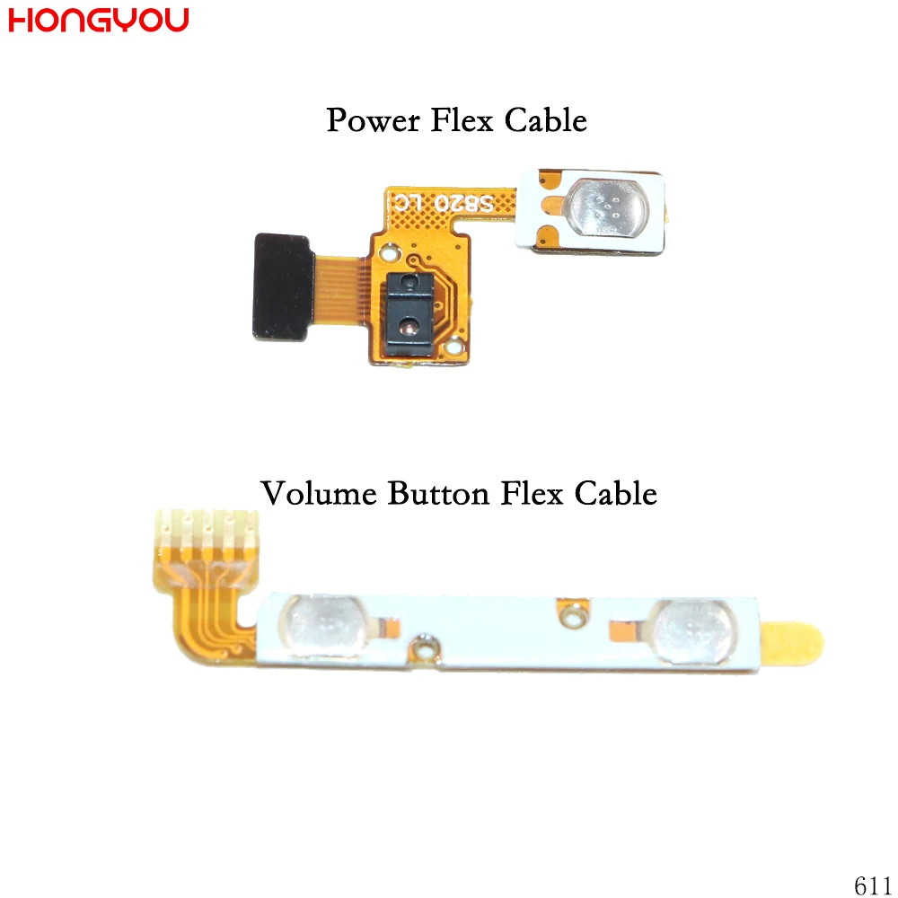 

Power Button On / Off Volume Mute Switch Button Flex Cable For Lenovo S820