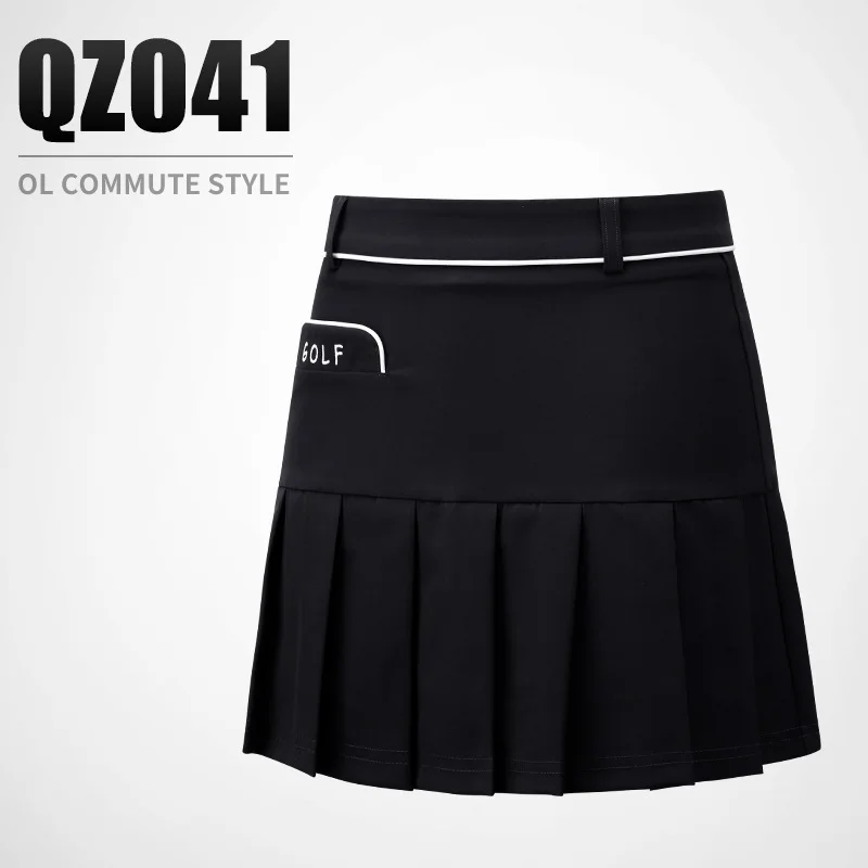 Новая женская юбка для гольфа PGM плиссированная Спортивная одежда тенниса