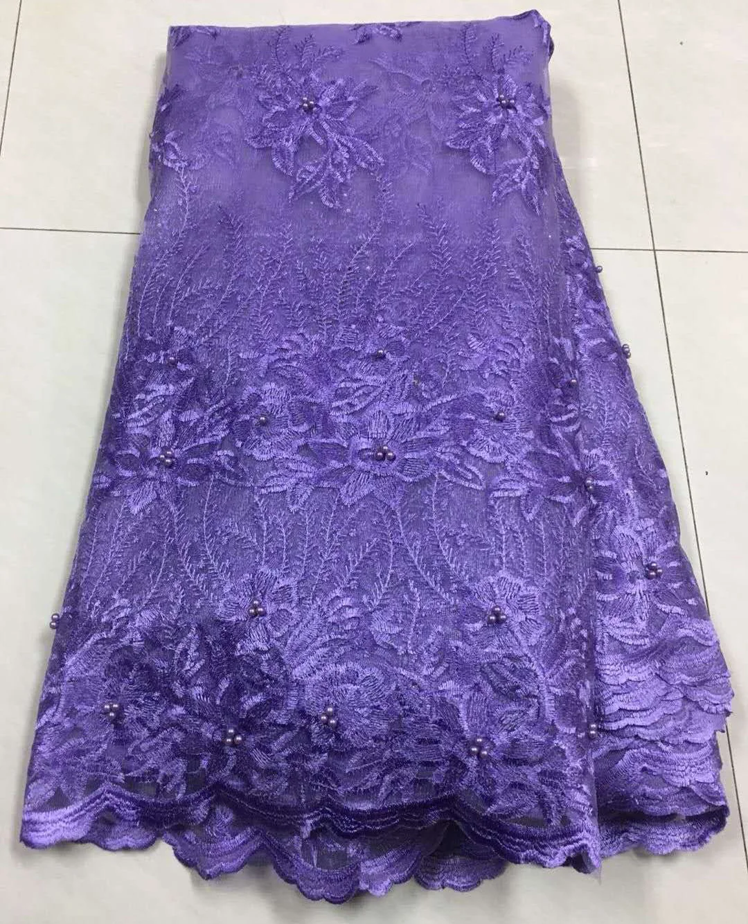 Кружевная ткань в нигерийском стиле 2019 Африканский шнур шнурки ткани Высокое