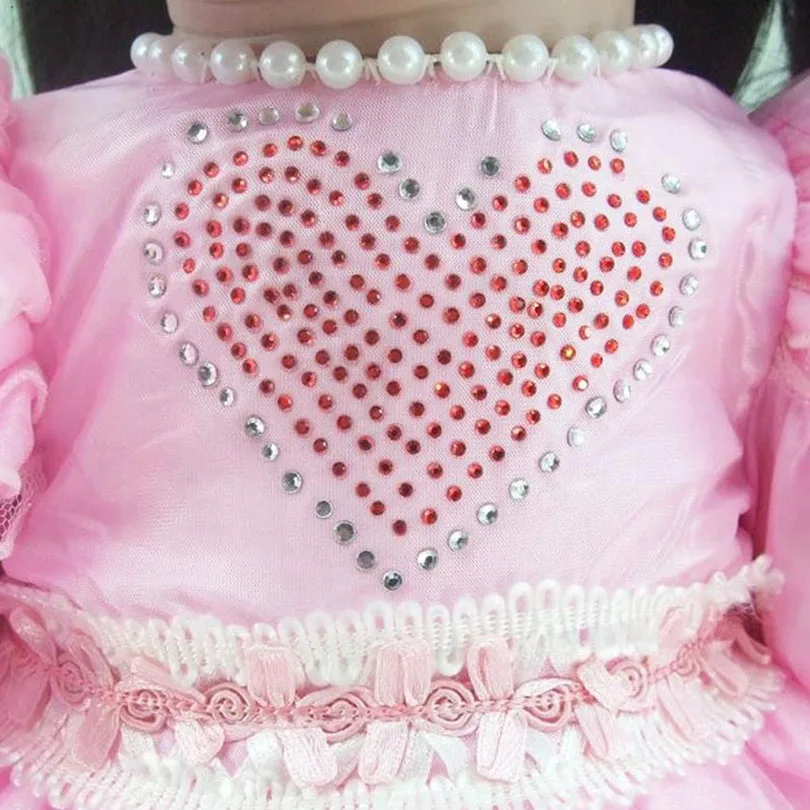 Силиконовые хлопковые игрушки милые розовые реалистичные куклы реборн с черными