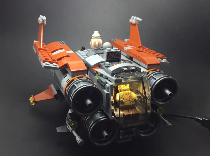 Светодиодный светильник комплект для 75178 и 05111 на джакку Quadjumper (блок дизайнер не