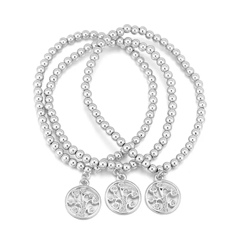 New Design Women Bracelet Brand Yoga Wrist Mala Tree Of Life Charm 4 Colors Fashion Jewelry SL05026 | Украшения и аксессуары