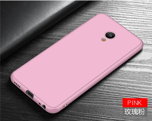 Розовый Яркий мягкий матовый чехол для meizu M6S M6 Note M5S M5 Note meizu MX6 Pro 6 7 Plus Global Full Body Cover силиконовый чехол Funda Capa - Цвет: Розовый
