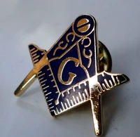 high quality masonic lapel pin badge geometry compass badge low price metal enamel lapel pin button on badges