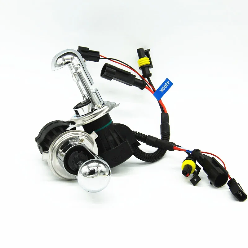 

1 set 55W car 12V HID H4 High low beam light H4-3 bi xenon headlight conversion kit