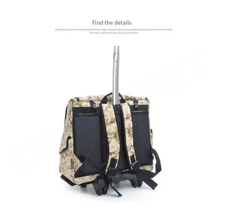 camouflage 3 в 1 переноска дорожная сумка рюкзак-тележка для коляски для собак и кошек легко ходить путешествия Сумка-тоут airline approved - Цвет: camouflage