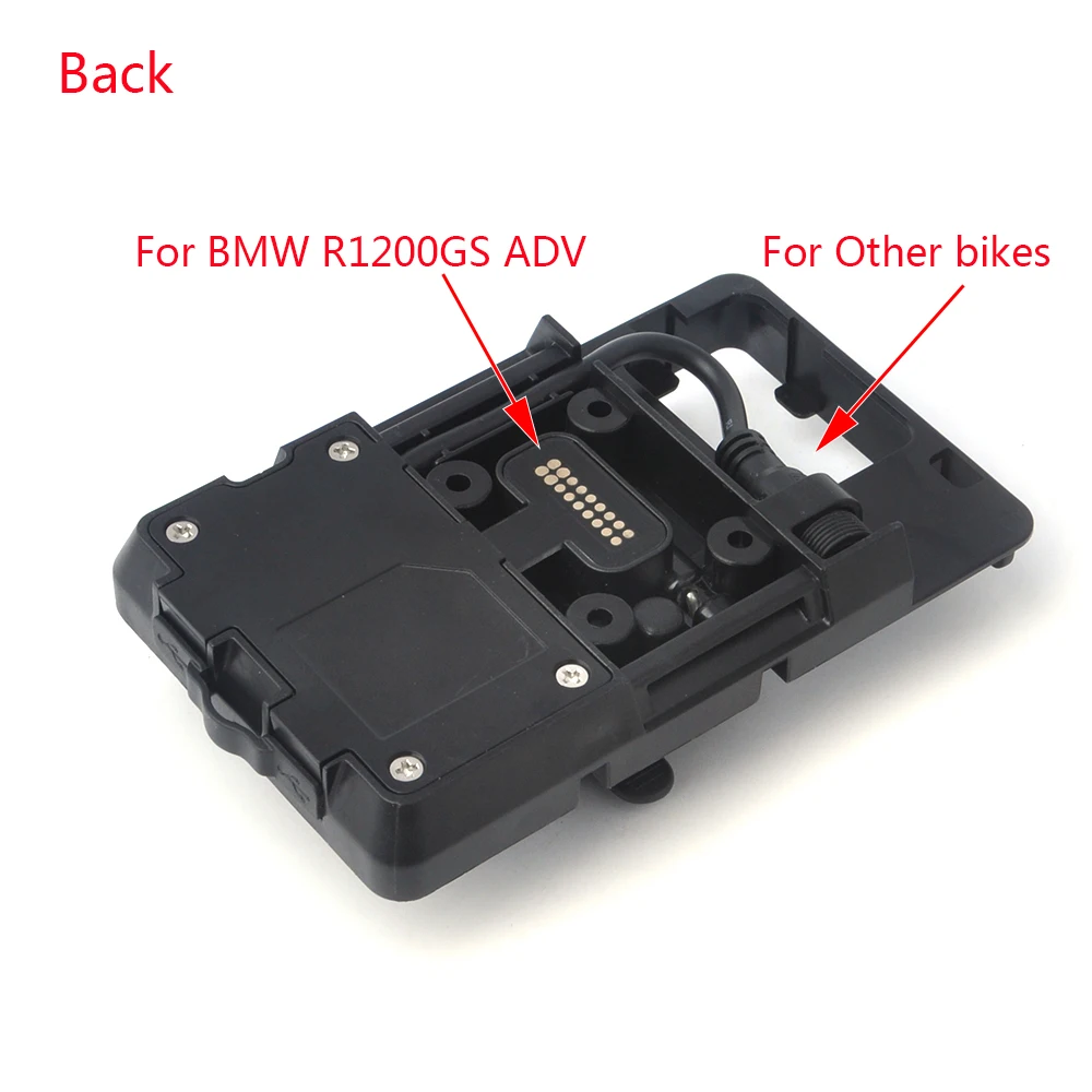 Кронштейн для навигатора телефона с USB зарядкой BMW R1200GS LC adventure 13-17 S1000XR R R1200RS R1200R