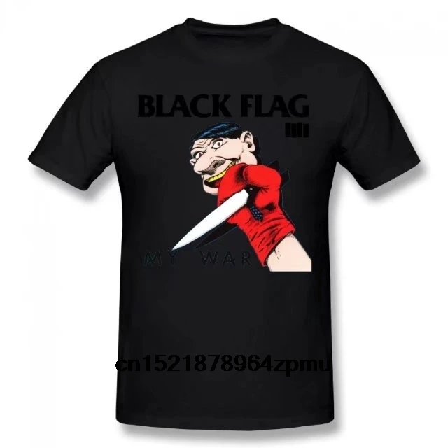 Возьмите Для мужчин футболка Sst Black Flag моя война средний синий Классические