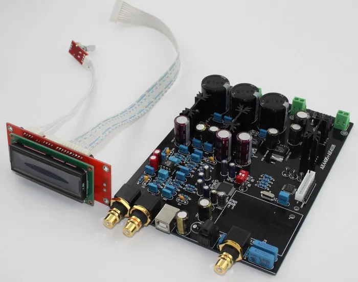 

Assembled AK4495SEQ+AK4118+AD827 DAC decoder board