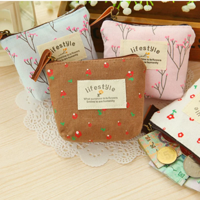 Новый кошелек для мелочи милые холщовые детские сумки девочек мультяшный