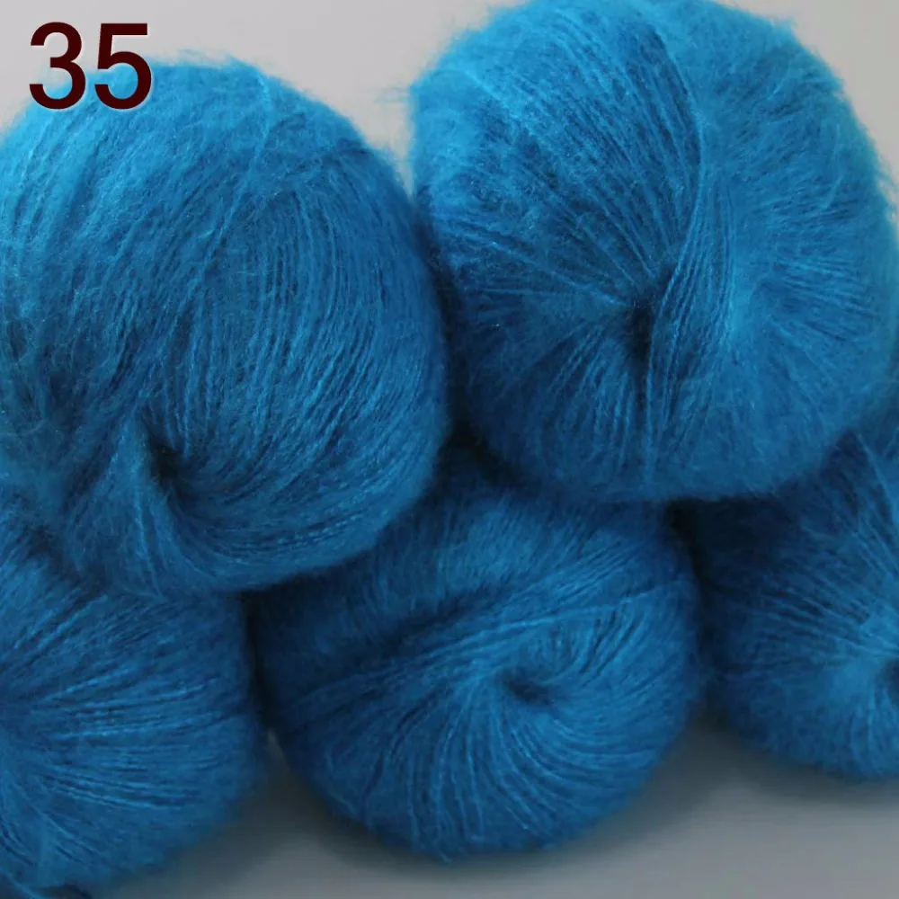 Мягкая и удобная мохеровая кашемировая пряжа для ручного вязания