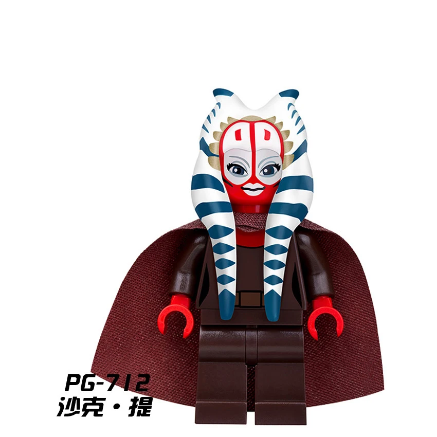 Фигурки из звездных войн Дарт Вейдер йода Хан Solo Анакин люк Obi Wan Anakin строительные блоки StarWars игрушки для детей Распродажа
