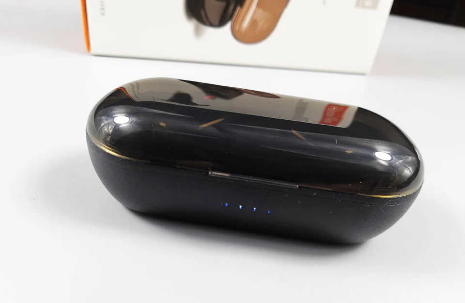 TWS4 водонепроницаемые беспроводные наушники с Bluetooth, наушники с зарядным устройством, спортивные наушники с сенсорным управлением Bluetooth V5.0, игровая гарнитура