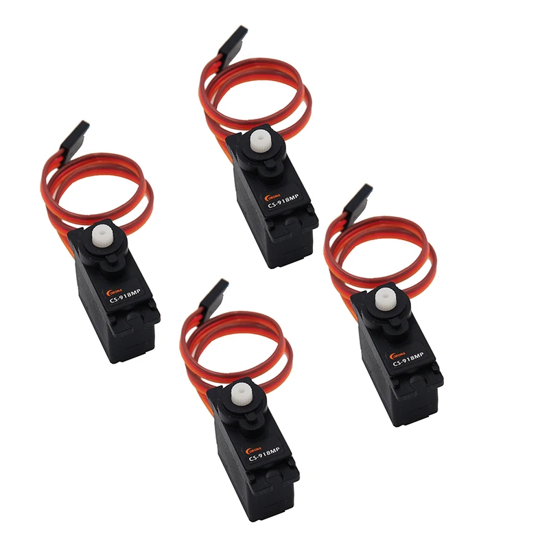 Продажа в комплекте 4 шт. Аналоговый сервопривод Corona CS 918MP 9g для модели RC 1,8 кг/сек/9 г