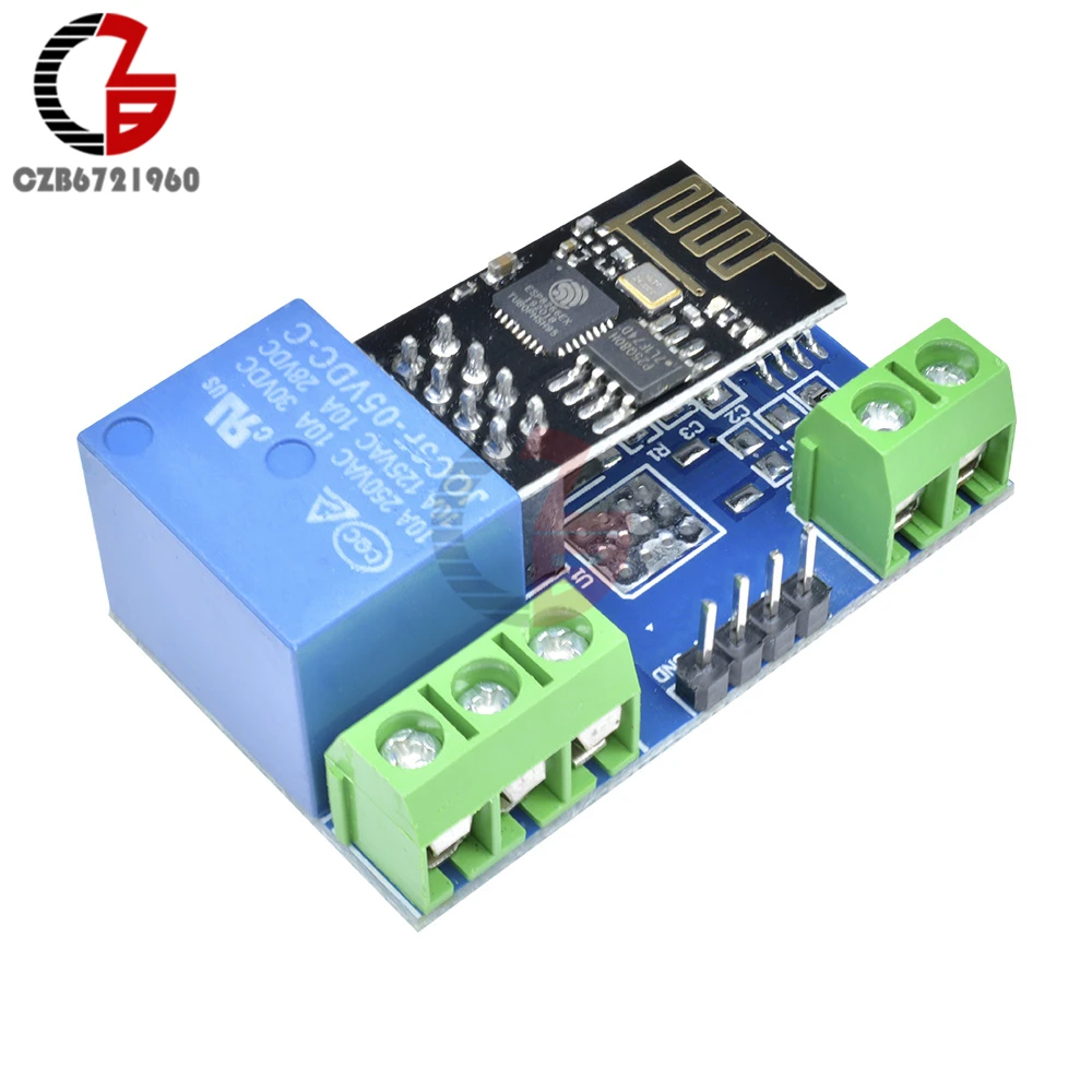 5 в постоянного тока 1 канал ESP8266 ESP 01 релейный модуль беспроводной Wifi пульт