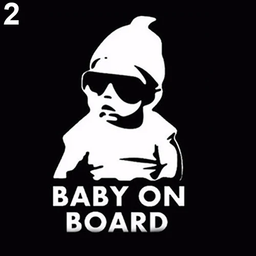 Детский знак безопасности в автомобиле наклейка забавПредупреждение о ребенке