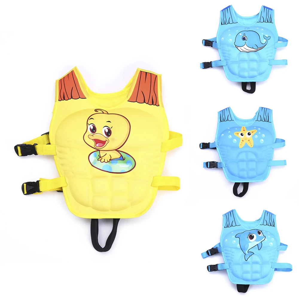 Спасательный жилет детский плавучий мальчик девочка купальник солнцезащитный