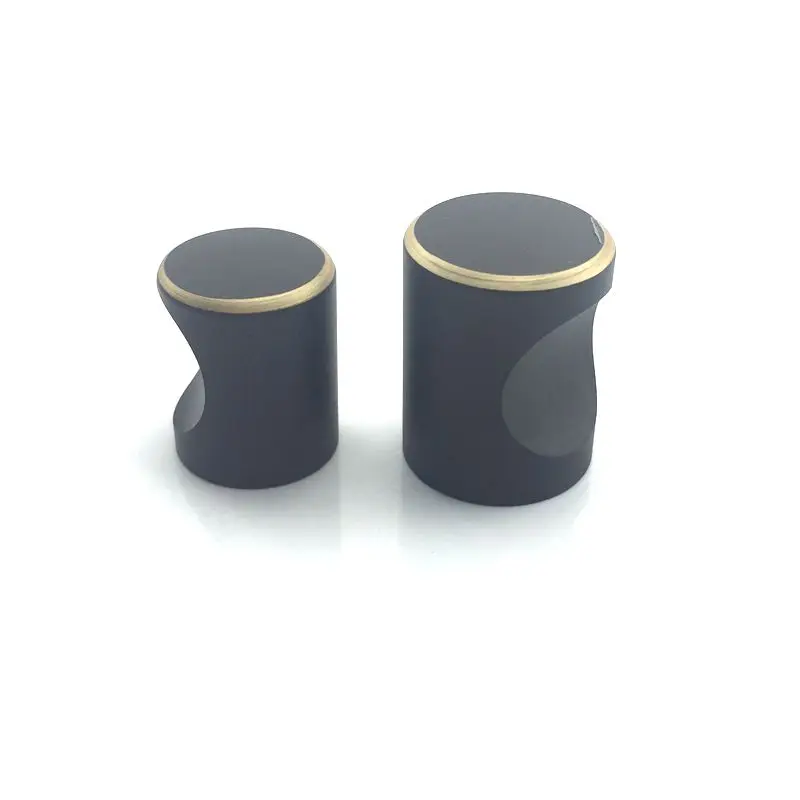 Современные латунные ручки для кухонных шкафов черные зеркальные мебели и