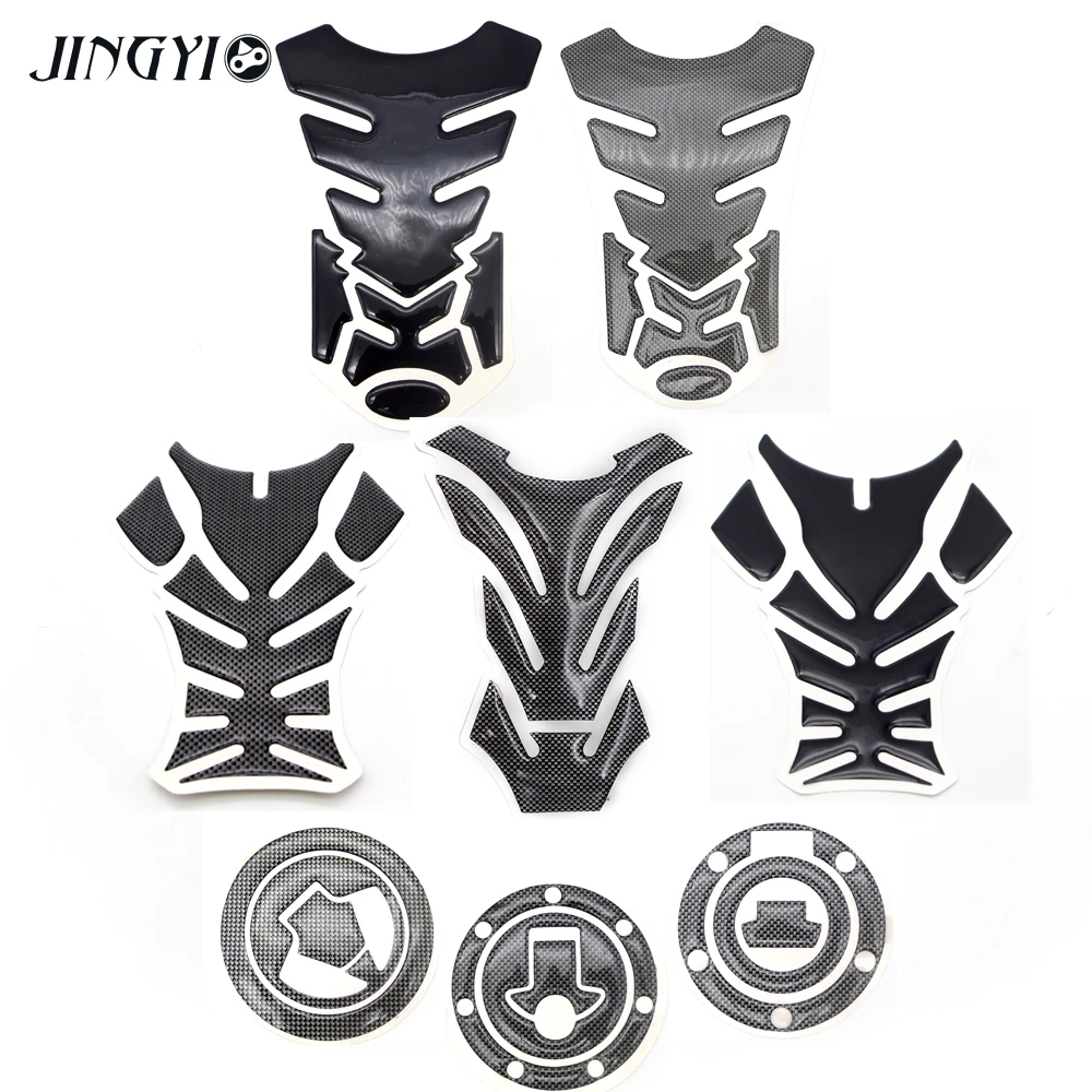 Новая 3D мотоциклетная наклейка газовая защитная накладка на топливный бак Набор