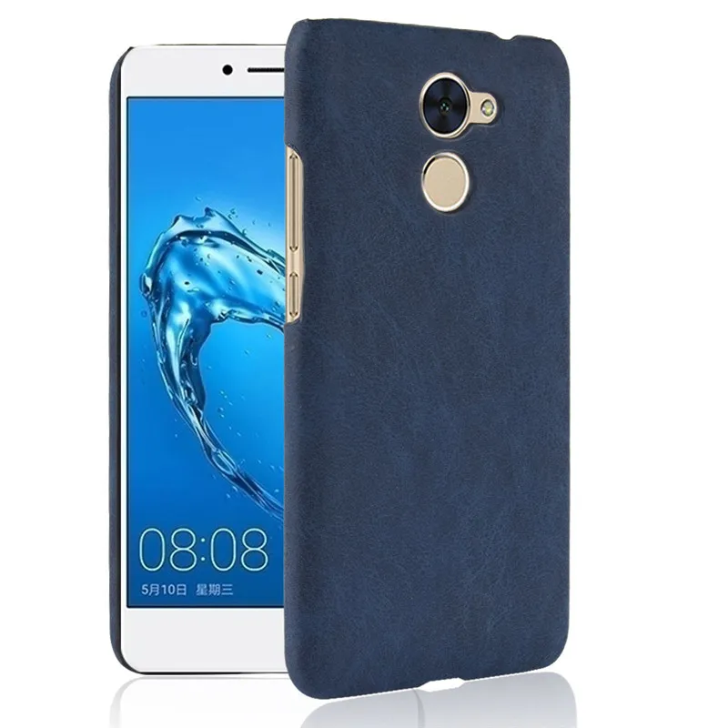 Для huawei Y7 премьер-чехол Y7Prime чехол 5 град искусственная кожа Чехол для телефона Prime