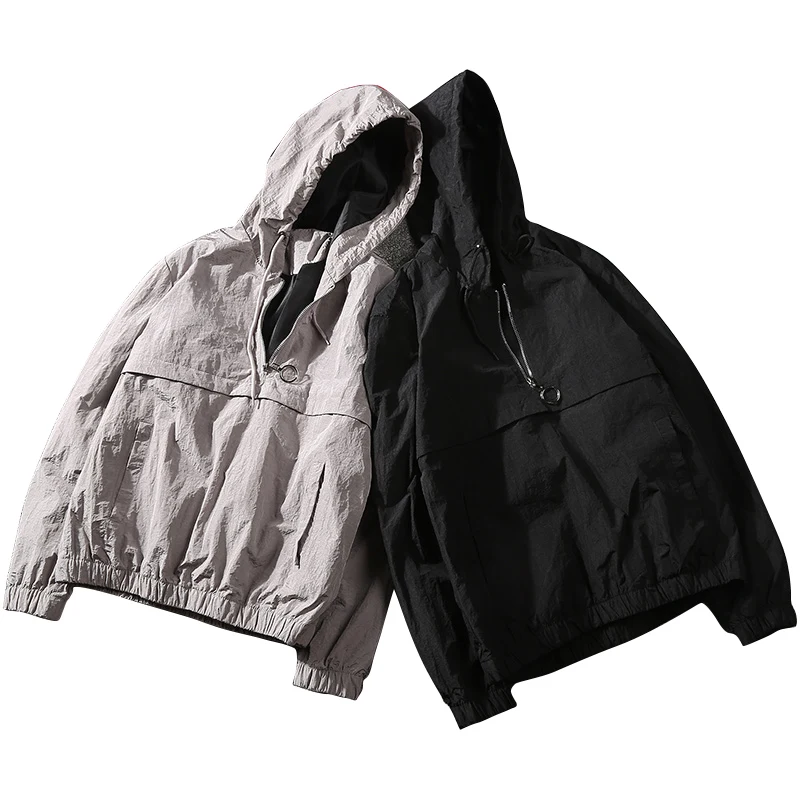 2019 Весенняя ветровка мужская спортивная куртка Для мужчин модные тонкие ветер