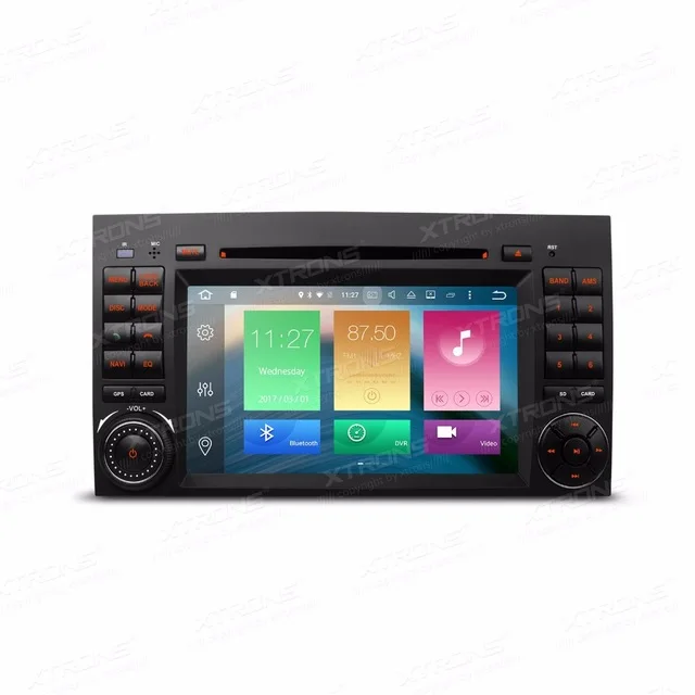 7 &quotВосьмиядерный Android OS 6 0 Автомобильный DVD Радио для Mercedes-Benz A-Class W169 2004-2012 &amp Sprinter