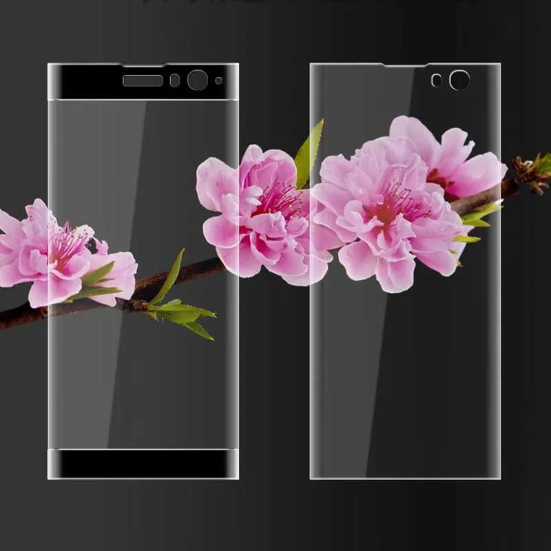 9H 3D закаленное стекло LCD изогнутый полный экран Защитная пленка для Sony Xperia XA2 plus +